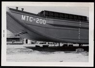 MTC-200. Beaufort, NC. Barge? Bow portside view